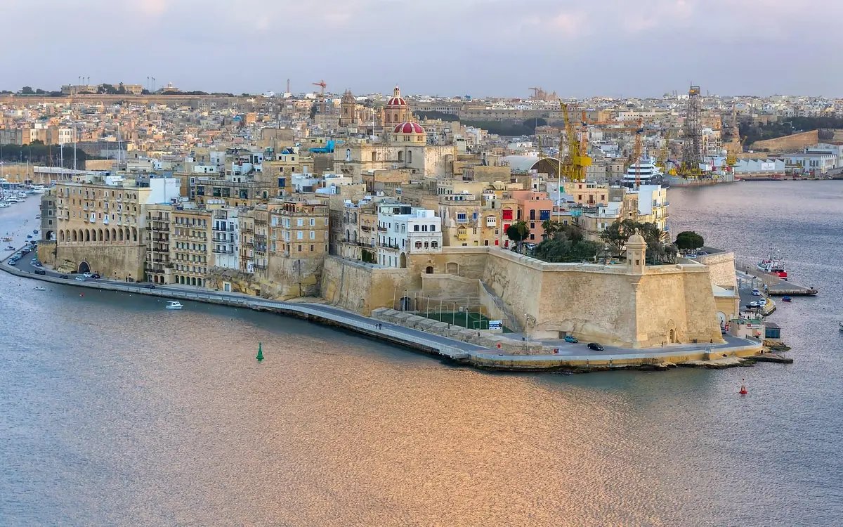Valletta and the Three Cities seen from the Grand Harbour